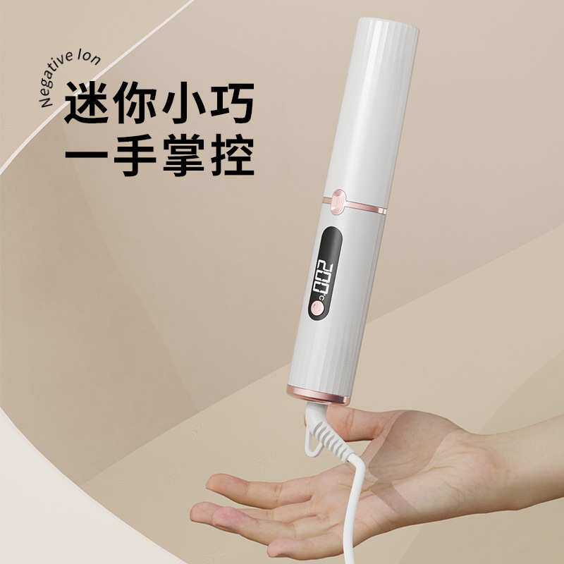 跨境新款有线直发梳便携迷你拉直板直发器负离子不伤发电梳子