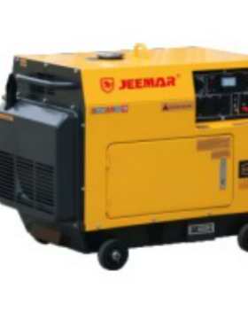 静音 柴油发电机组 4.5KW   单相 柴油发电机 电启动 JM6700T