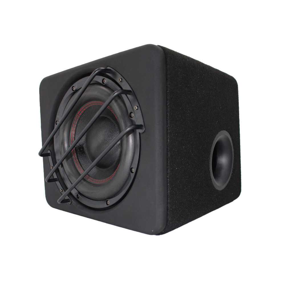 厂家 汽车音响喇叭大功率车载箱体低音炮10寸有源可做logo