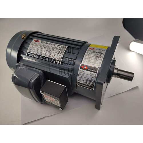 TUNG YEA MOTOR DONGYI GEAR GF18-100-20SM东怡减速电机380V马达