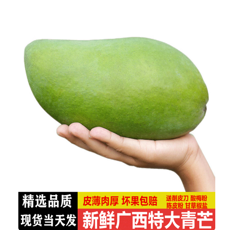 广西当季甜芒大青芒新鲜现摘