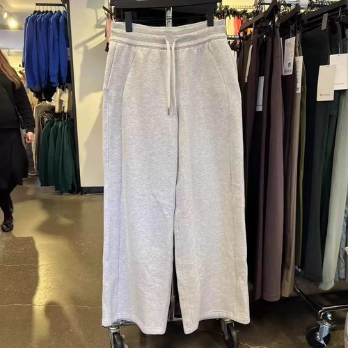 lululemon/露露乐蒙高腰抽绳卫裤