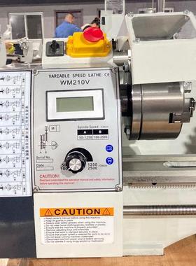 工厂WWM210V60M210型型V60属0家用车床无极调速微桌面金多功能小