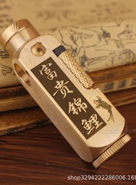 和平同饭店发复哥款弗拉多打火8058机煤油打火机铜古打火米机男士