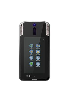 膜9人脸ZH991虹300万清液晶屏ZH9触高屏门禁考勤测温自适应识别一