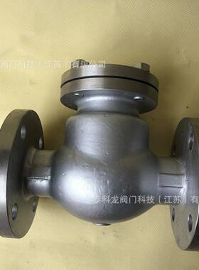 H44Y-25RL不锈钢36L旋启式法兰止JWH回阀摇摆单向逆止1式阀DN80W2