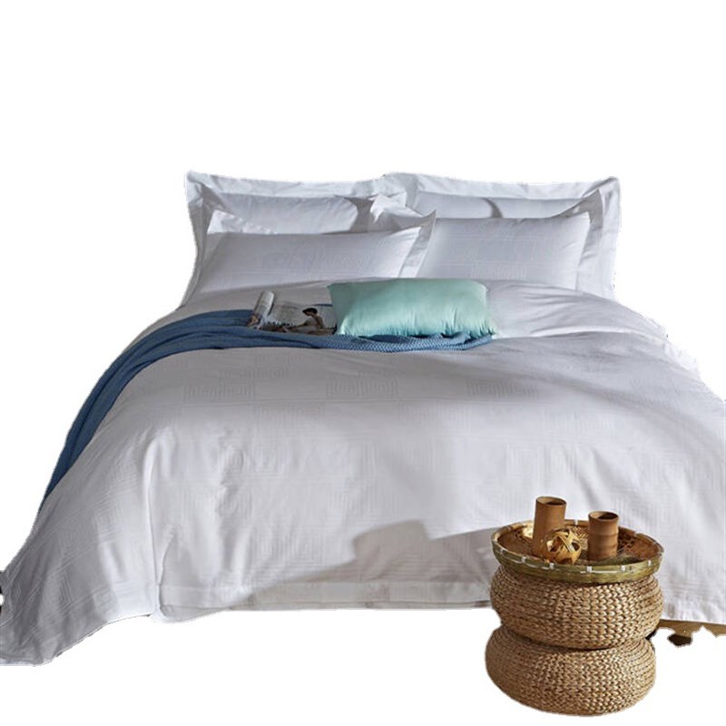 五星级酒店用品 60提花春回大地 酒店宾馆床上用品四件套酒店布草