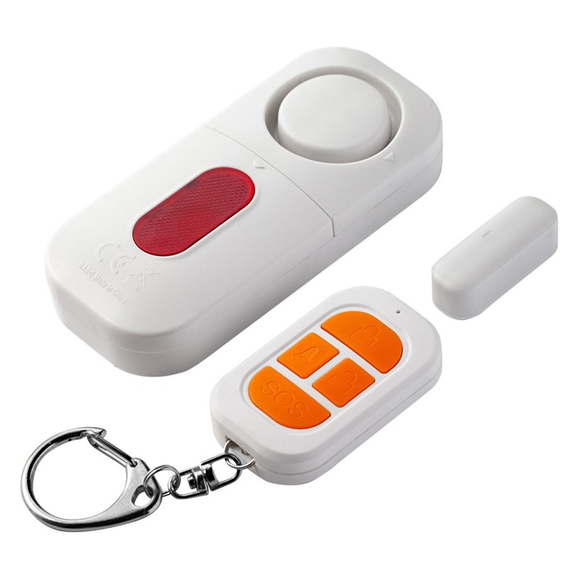 MEINOE新款130DB遥控门铃报警器 家居商铺门窗防偷防盗器深圳工厂