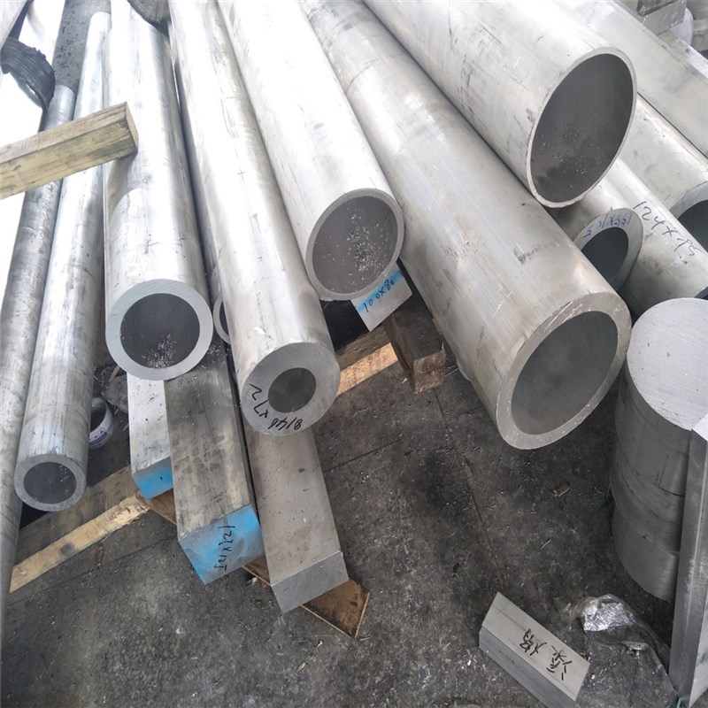 现货铝合金管厚壁铝圆管6063t5空心铝管素材铝型材管