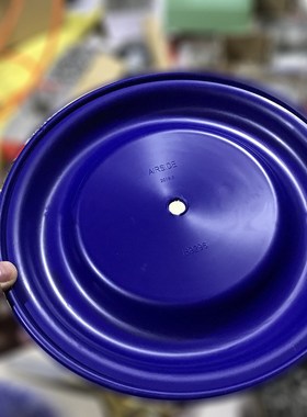 QBY3-80100气动隔膜泵膜片蓝色山道橡胶189296 108839外径275MM