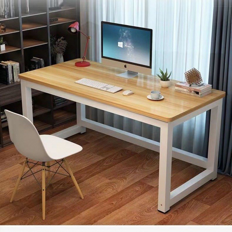 圆角电脑桌学生学习桌办公桌卧室家用桌长方形工作桌简易台式书桌