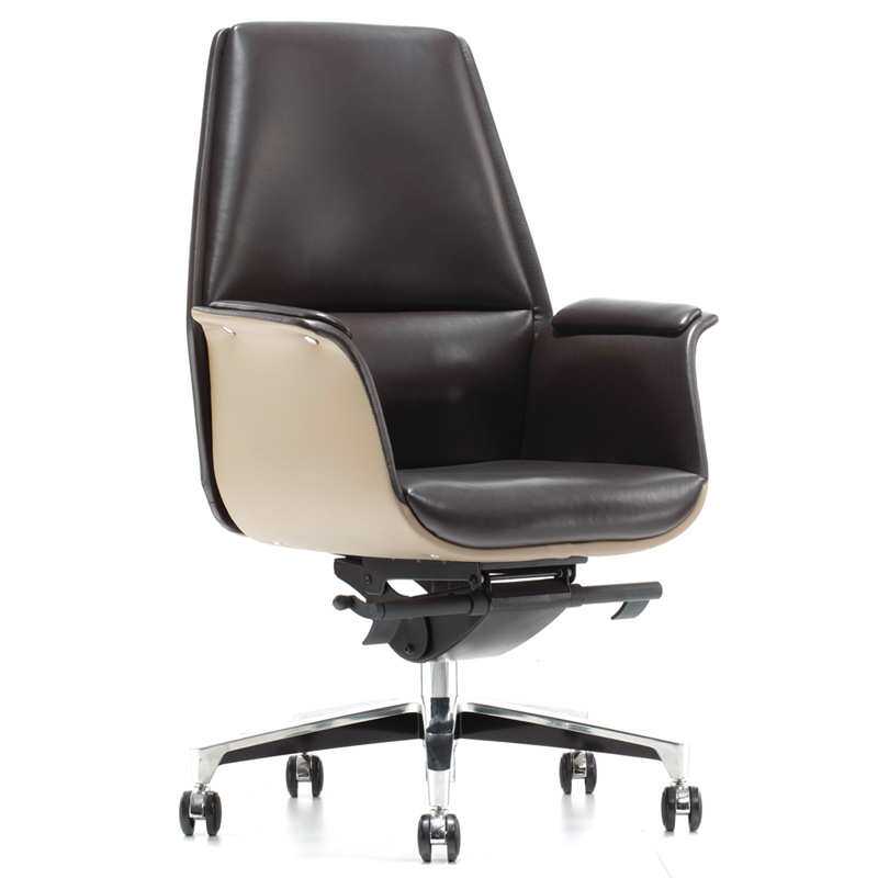 电脑椅人体工学老板椅转椅皮质升降大班椅高靠背办公椅舒适透气