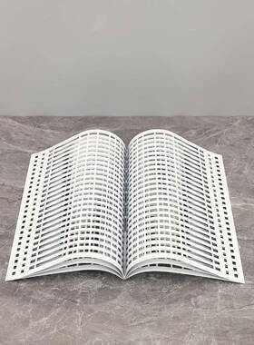 现代装轻奢黑色艺术0129金属镂空卷摆件样板售楼处书书房卧室房玄