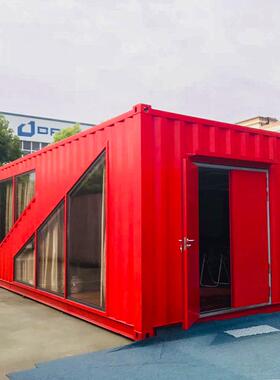 折叠集装箱房土耳其救箱包快拼房工屋地户外可移动集装箱打住人