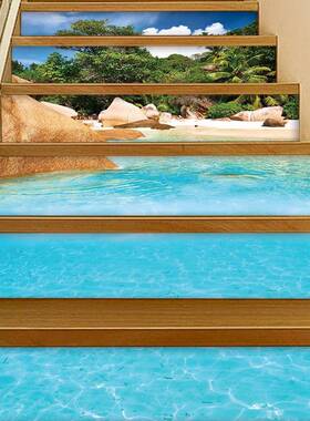 DLT018X-DLT0贴18创H意家居新款梯自粘防水可楼移除墙贴热销无痕