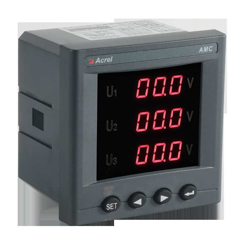 安科瑞AMC72-E4/KC抽屉柜低压智能多功能储能计量电能表标配RS485