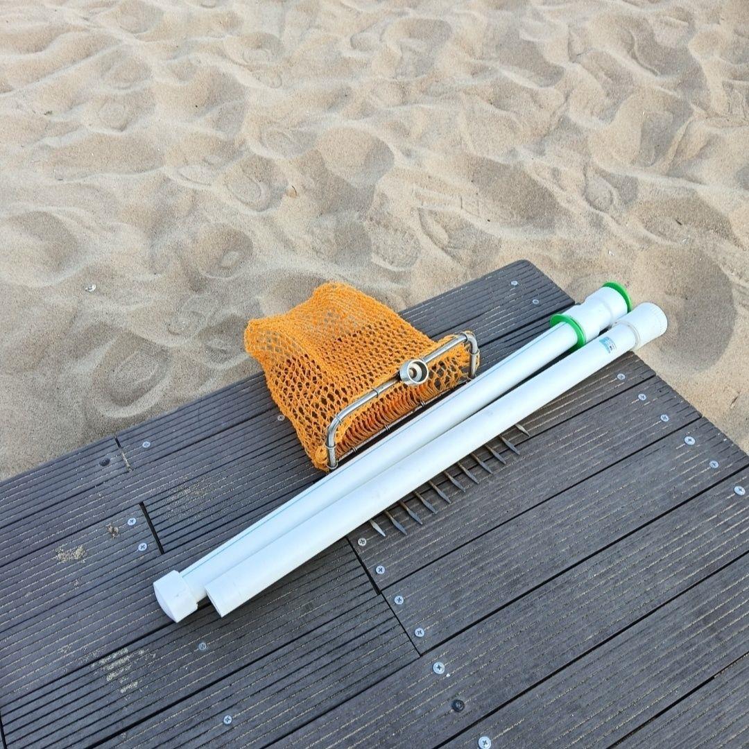 不锈钢赶海神器蛤蜊耙子