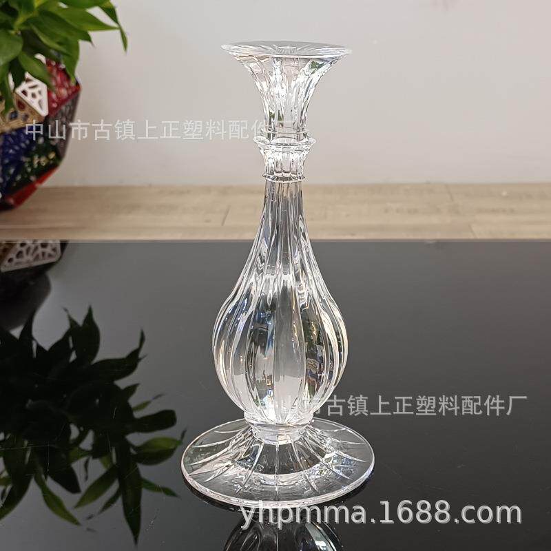 亚克力灯座仿水晶台灯配件茶几配件 注塑加工 2236