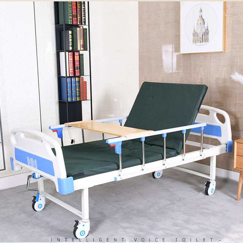 手摇抬腿起背 适老化老人床 养老院疗养护理 单摇双摇