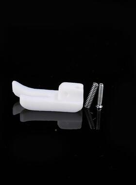 六蝶T3T350底板50底车板白色底板耐压脚皮磨平塑料压皮白底压脚脚