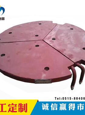 供应耐高温铸铁电加热板铸铁制电热圆板板非标定专HVZ热业生产