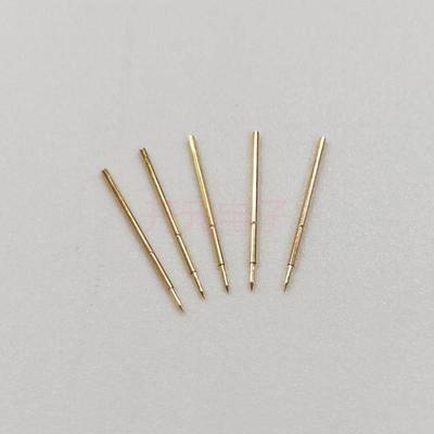 P048-B探针0.48针顶针AEJH0.测试5探针12mm弹长簧尖头针拍1件100