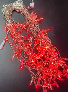 灌冰条灯户外防水CBR布广场商场亮化瀑装饰冰灯条灯胶彩灯串窗帘