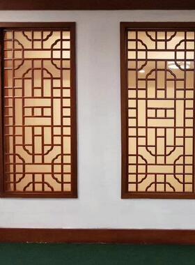 厂定制仿古门窗东工修木阳RY-001雕新古典中式装实木花格门窗客厅
