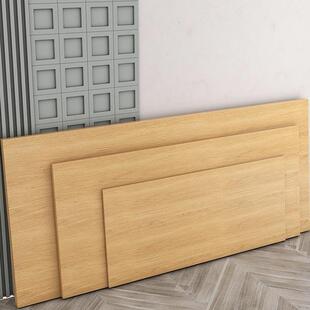 实木松木桌面板桌定制台吧板升降大板电脑桌子吧台面原985木加工