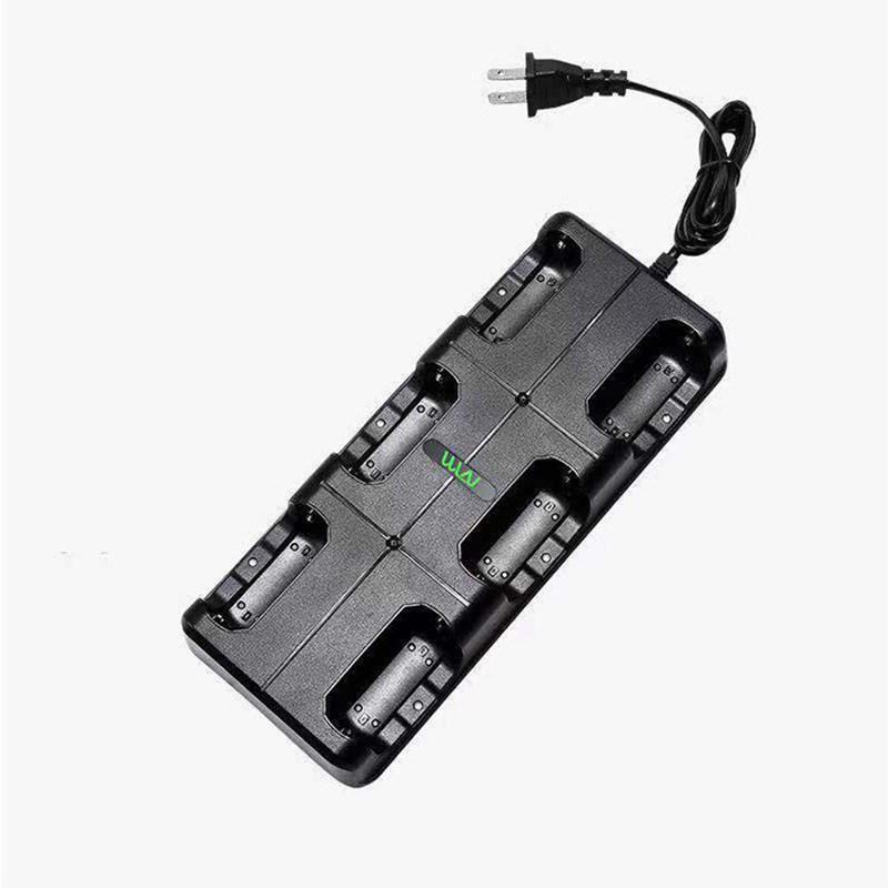 对讲机充电器多路充六连座充UV-5R/UV-82六联充瓦力能KD-C1