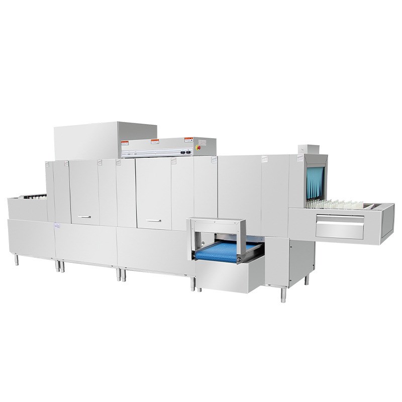 康宝龙 学校食堂长龙全自动洗碗机 商用大型餐厅大容量刷碗机