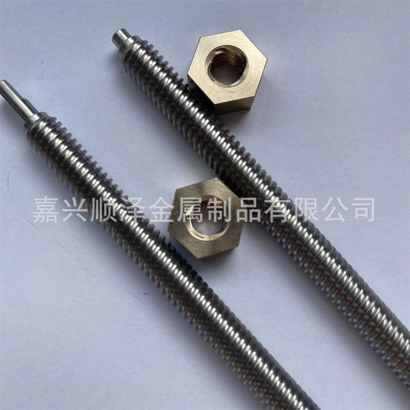 不锈钢丝杆Tr16 Tr18 Tr20多头丝杆全螺纹螺柱丝杆通丝螺杆