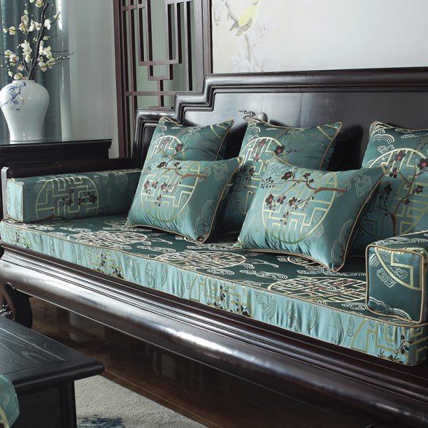 新中式红木沙发垫实木坐垫海绵防滑四季通用套罩垫子现代家具定制,居家布艺,沙发垫,淘宝优惠券,粉丝福利购,淘宝优惠卷