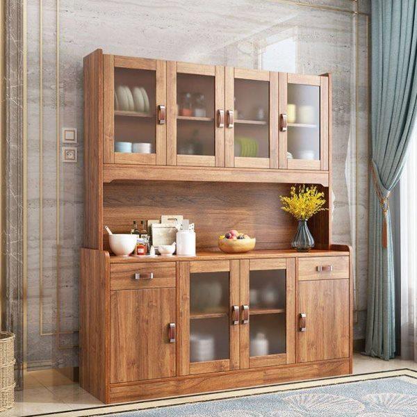 碗柜厨房柜餐边柜酒柜简约现代客厅边柜实木色储物柜备餐柜茶水柜,商业/办公家具,办公茶水柜,淘宝优惠券,粉丝福利购,淘宝优惠卷