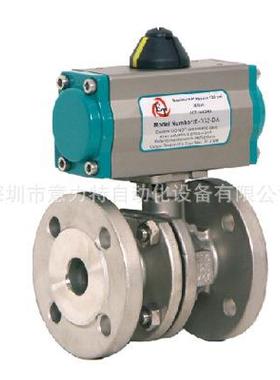 气动球阀一级现货ET牌240系列流量法兰不锈钢240系气动球阀