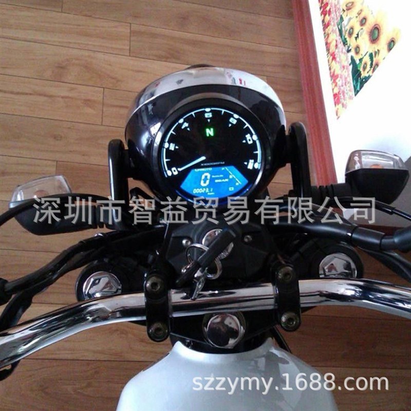 摩托车仪表狒狒液晶仪表摩托车里程表转速表计速表LCD油表