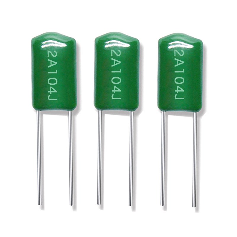 厂家涤纶电容 CL11电容器2A104J 100V104J 100NF现货价格优