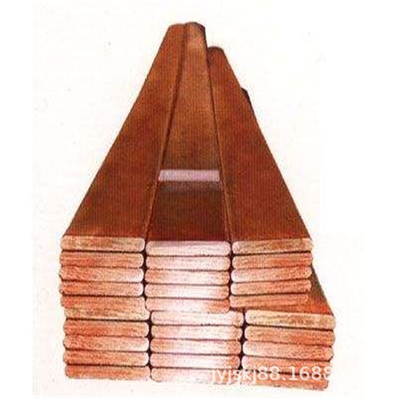 TMY紫铜母排 电机汇流红铜排 T型铜排 2x10 2x15mmT2紫铜条现货