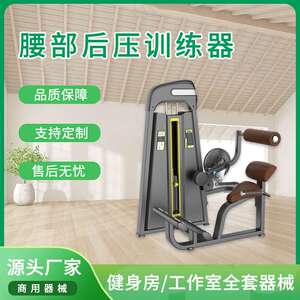 器材室内背部肌群训练健身运动商用背肌伸展训练健身运动器材