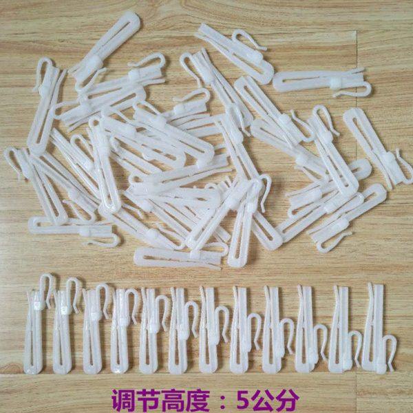 窗帘调节钩升降钩韩式挂钩塑料单钩S钩滑动钩子纳米S勾窗帘辅料,居家布艺,窗帘扣,淘宝优惠券,粉丝福利购,淘宝优惠卷