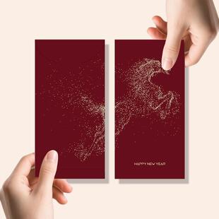 次日达马年红面包封202是6新款过年年春节高档复古个新性创意压岁