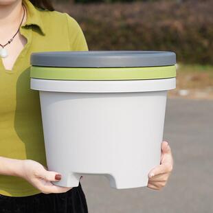 树脂厚花百盆3301 塑种球盆栽合郁金香加铃兰专用料透气控根高档