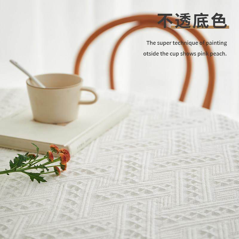 桌高布轻奢级感棉麻白法式生日布小2023324圆桌长方形色置摆摊茶,居家布艺,桌布,淘宝优惠券,粉丝福利购,淘宝优惠卷