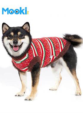 mookipe狗狗猫咪色秋MK24114冬毛衣新款背心小狗比熊迪小泰型t犬