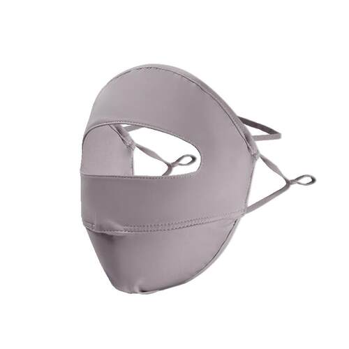 脸基行尼防晒面罩女夏季薄款全脸抗UV丝透气冰口罩BSY-FSMZ开车骑