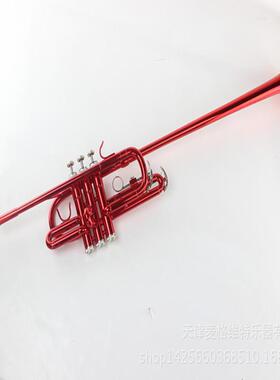 麦格维特乐器礼号小号Bb调小号乐器礼号小号管乐器表面大红色