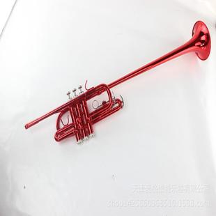 麦格维特乐器礼号小号Bb调小号乐器礼号小号管乐器表面大红色