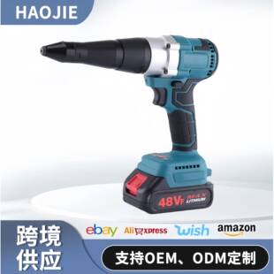 21V无刷锂电电动铆钉枪全自动充电家用拉钉枪工业级便捷拉铆枪