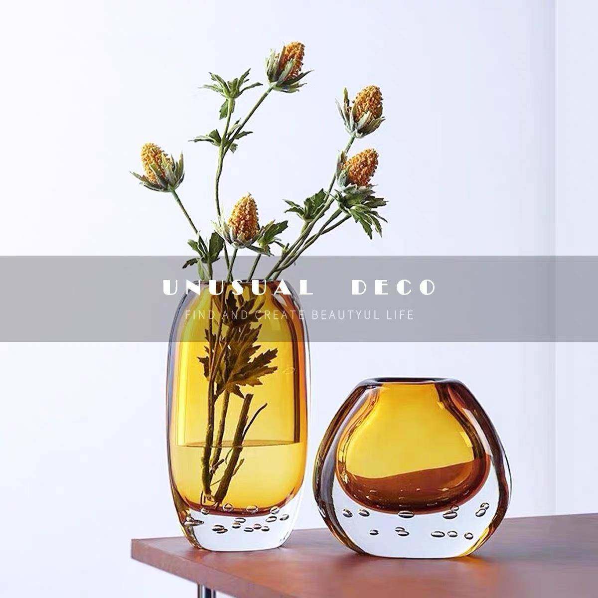 简约现代玻璃花瓶轻奢样板房软装饰客厅摆件桌面插花创意琉璃花器,纺织面料/辅料/配套,纺织机械配件,淘宝优惠券,粉丝福利购,淘宝优惠卷