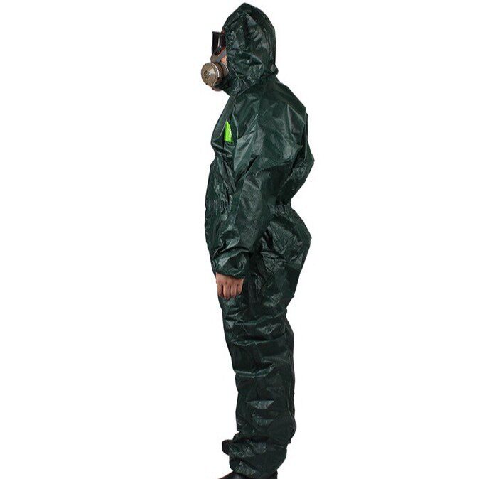 Microgard/微护佳MC4000绿色双袖连体防护服GR40-T-99-111